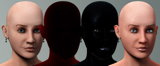 Elly - Render Buffers Some of the different buffers from the renderer